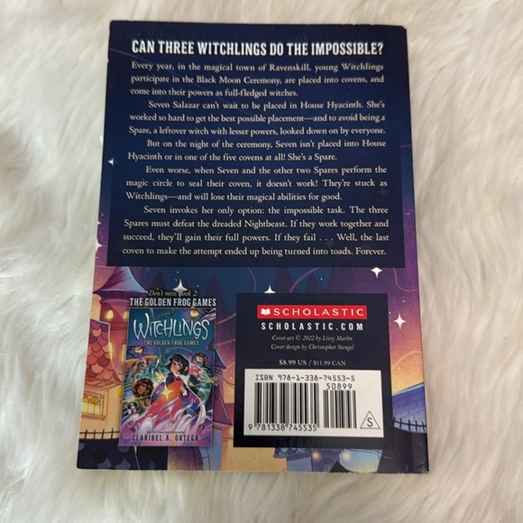 Witchlings Scholastic New York Times Bestseller Author Claribel A. Ortega book - Picture 2 of 3